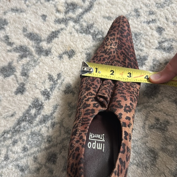 Impo stretch Leopard shoes size 8 - Picture 6 of 10